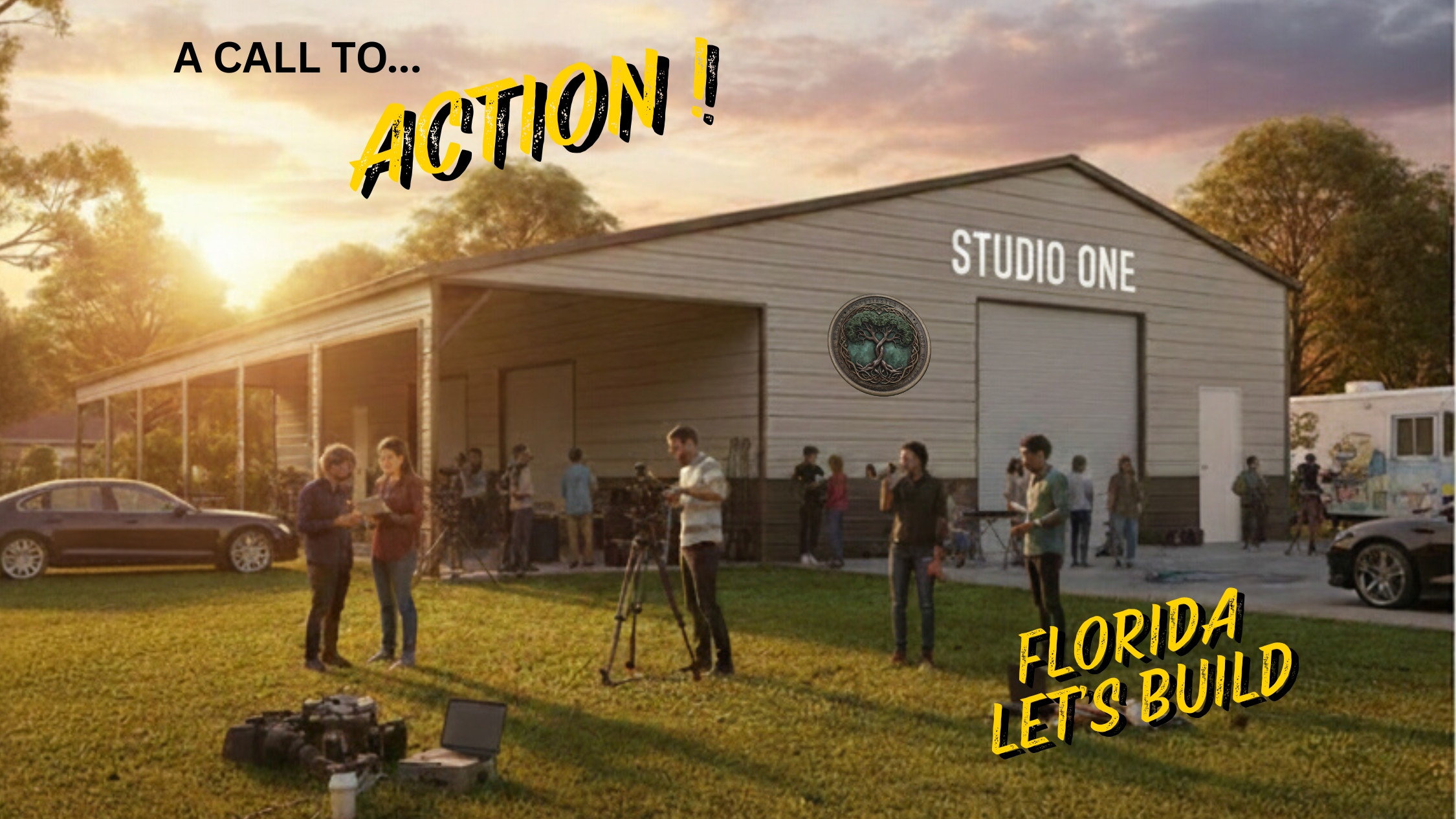 Intertwined Studios community gathered for a photo